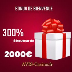 Bonus de bienvenue sur Ridika casino